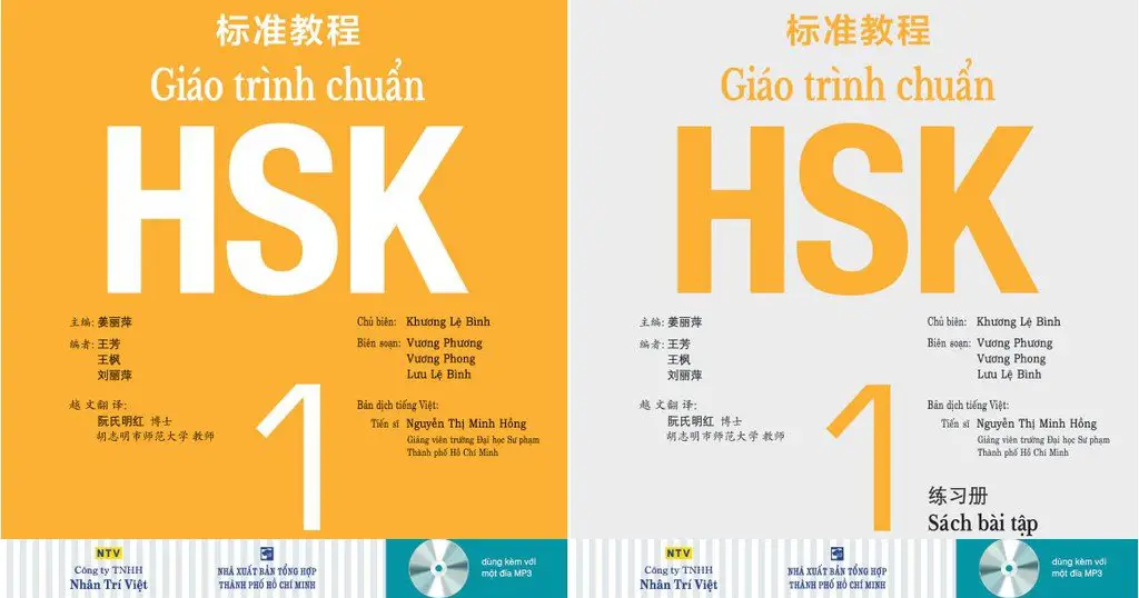 Giáo trình chuẩn HSK1: sách bài học và sách bài tập